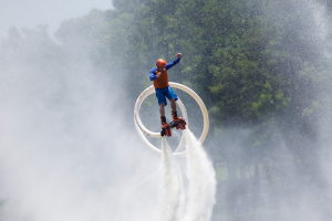 Dr. Sawisch flyboarding